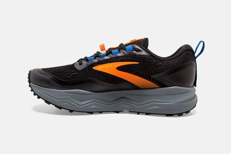 Brooks Caldera 5 Trail Löparskor Herr - Svarta/Orange - 6829-LDRGK